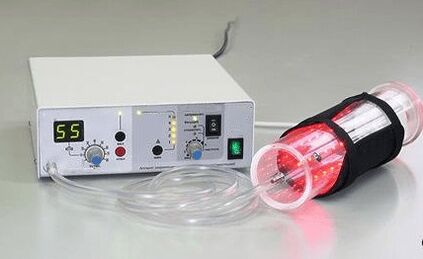 Physical therapy vacuum pump