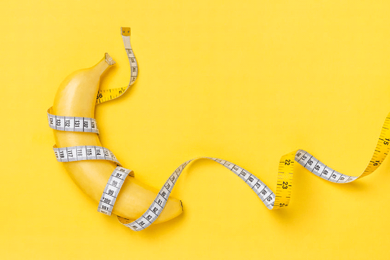 The average size of the penis is erection - 13.12 cm
