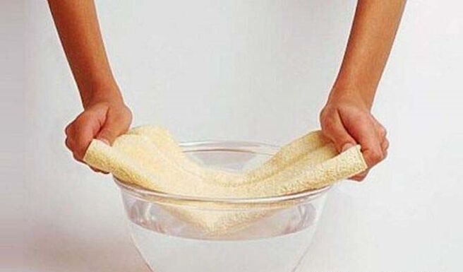 Compress with soda water to enlarge penis