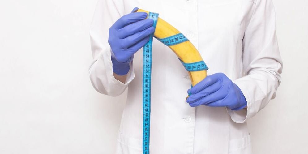 One centimeter banana symbolizes penis enlargement with soda